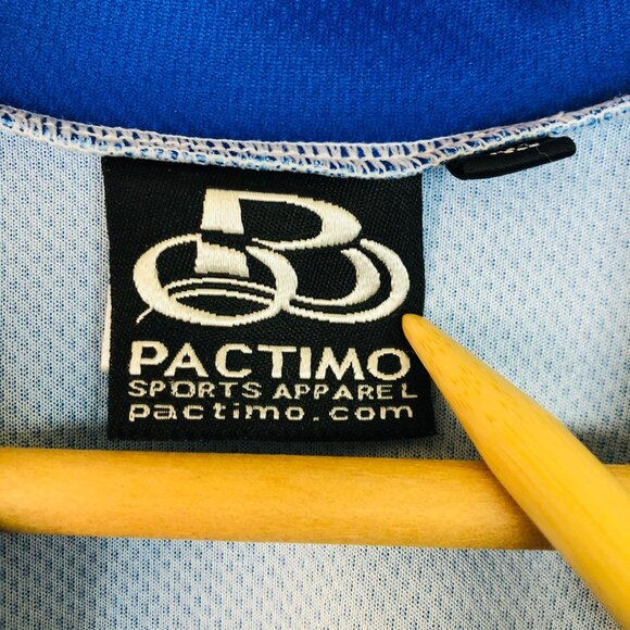 Pactimo Men's Cycling Jersey Sz XL Short Sleeve Live Strong 3/4 Zip Colorado - Picture 3 of 9
